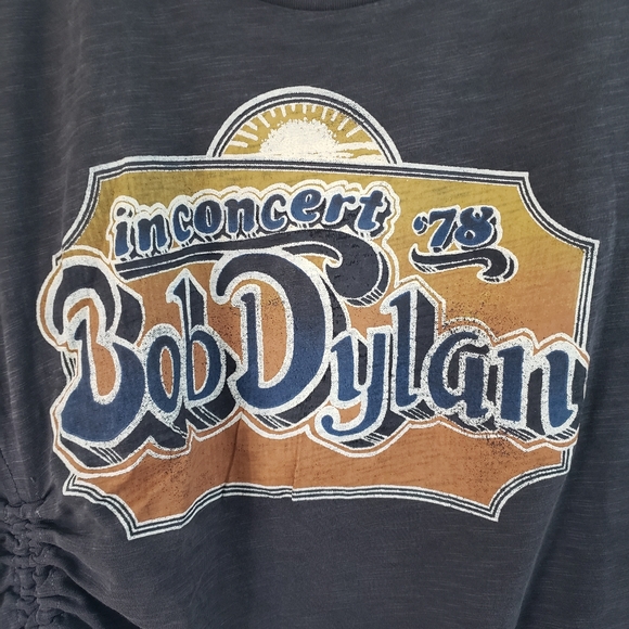 Lucky Brand Bob Dylan ruched tee - Picture 3 of 4